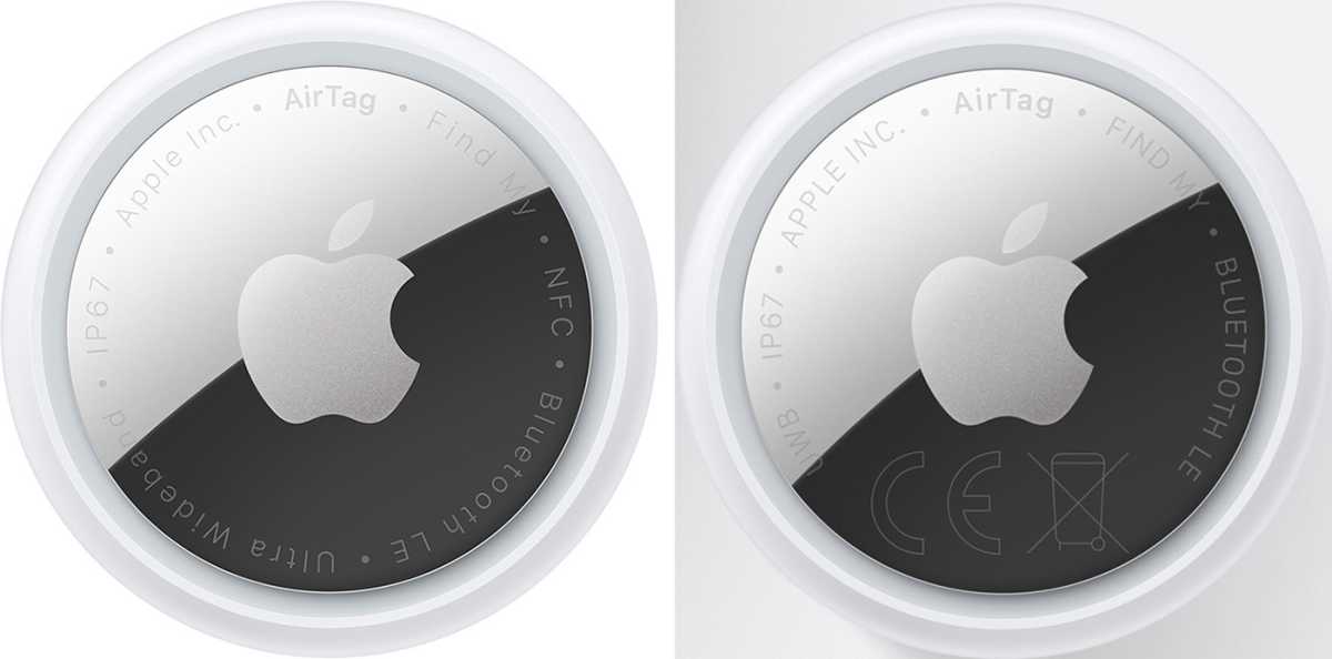 Apple AirTag 1 vs Apple AirTag 2