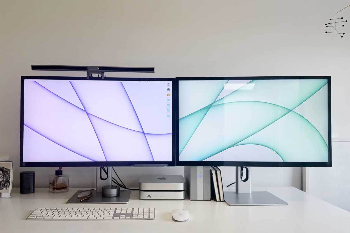 Alogic two Clarity monitor setup