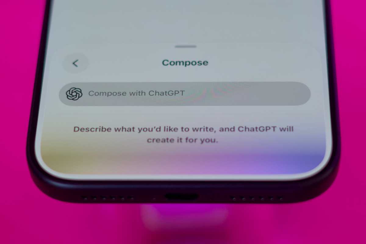 Apple Notes working with ChatGPT