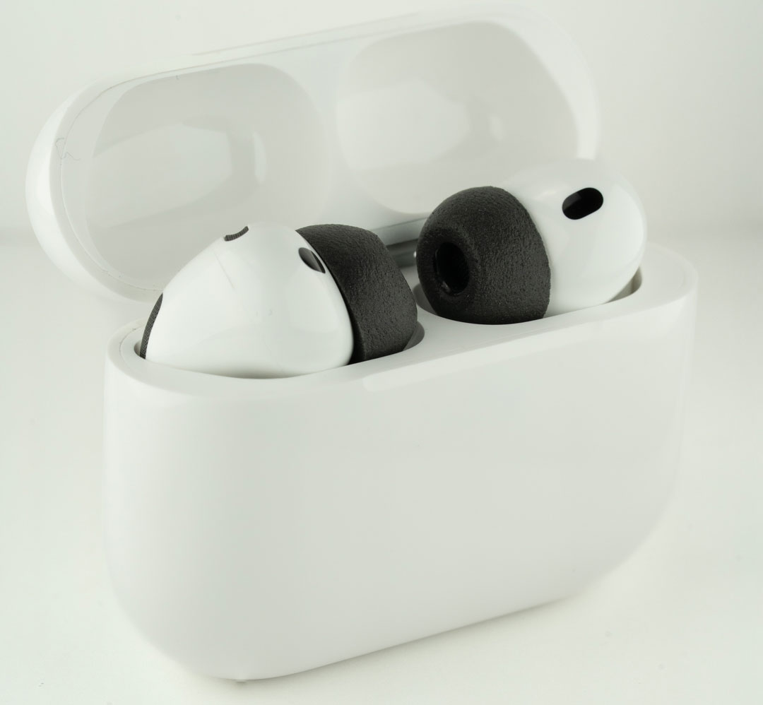 Comply Memory Foam Ear Tips AirPods case