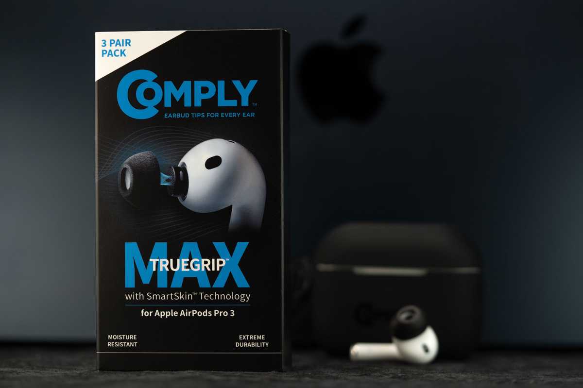 Comply Memory Foam Ear Tips TrueGrip Max package