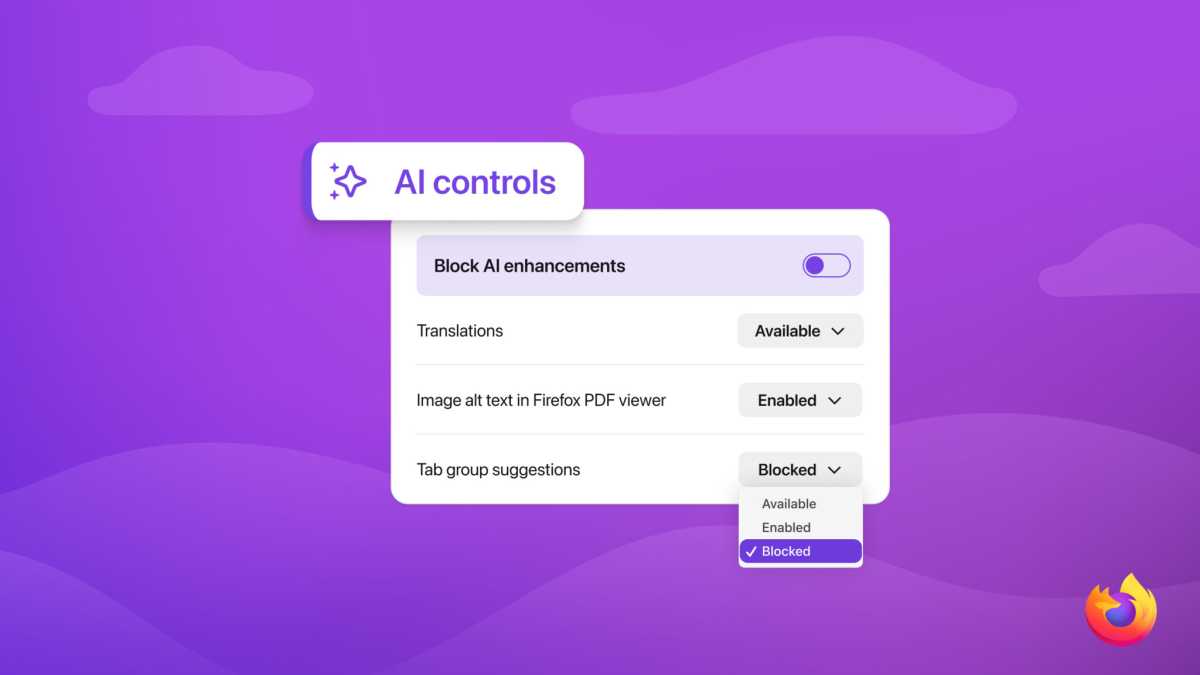 Firefox bekommt AI Controls und KI-Abschalter