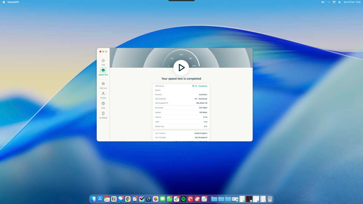 Express VPN Speed Test