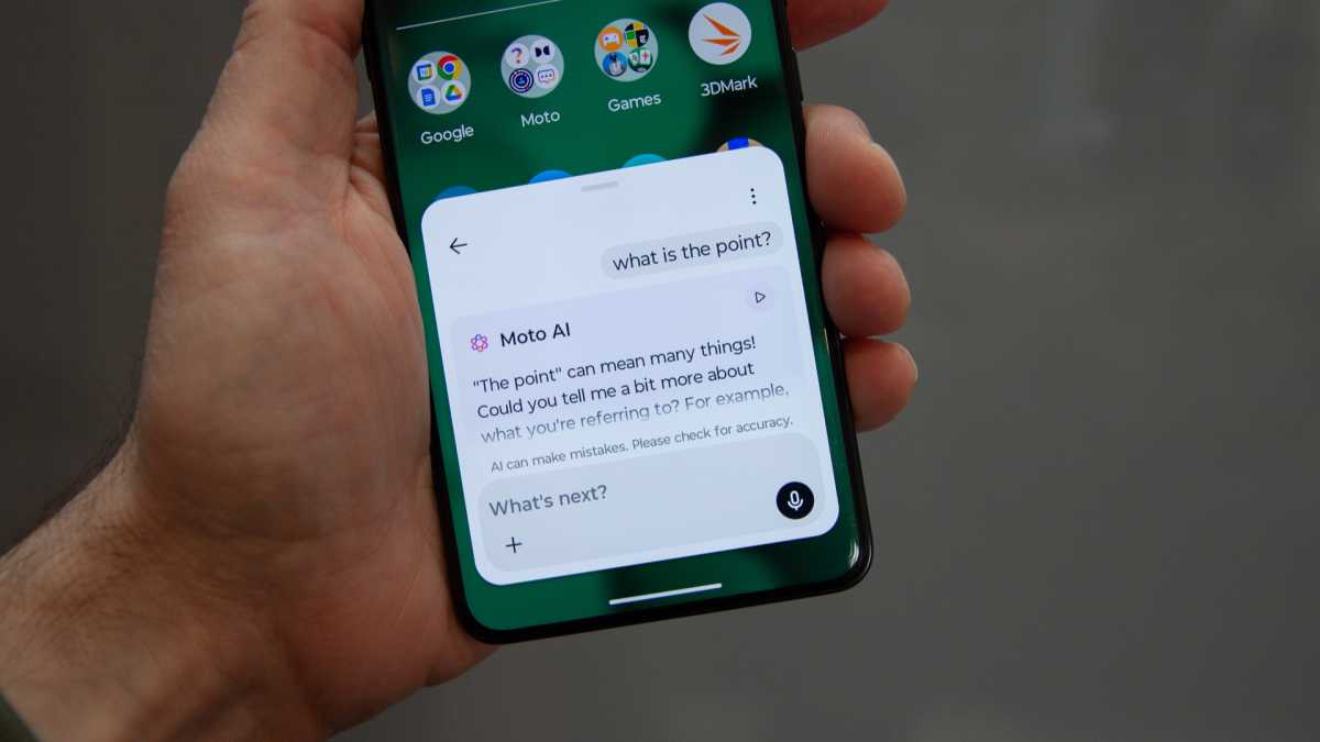 Motorola Signature Moto AI