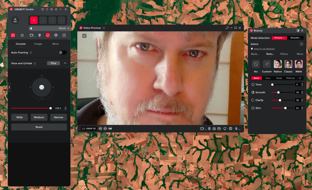 Obsbot Meet 2 AI software