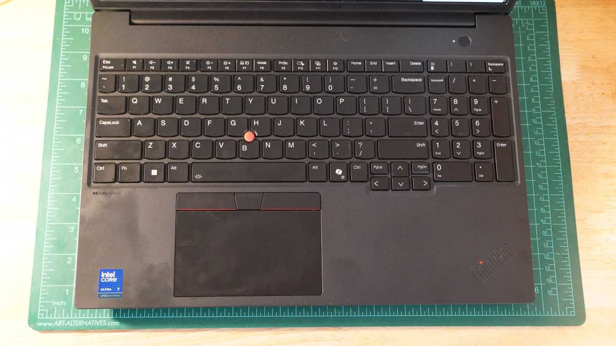 Lenovo ThinkPad P16s Gen 4 keyboard