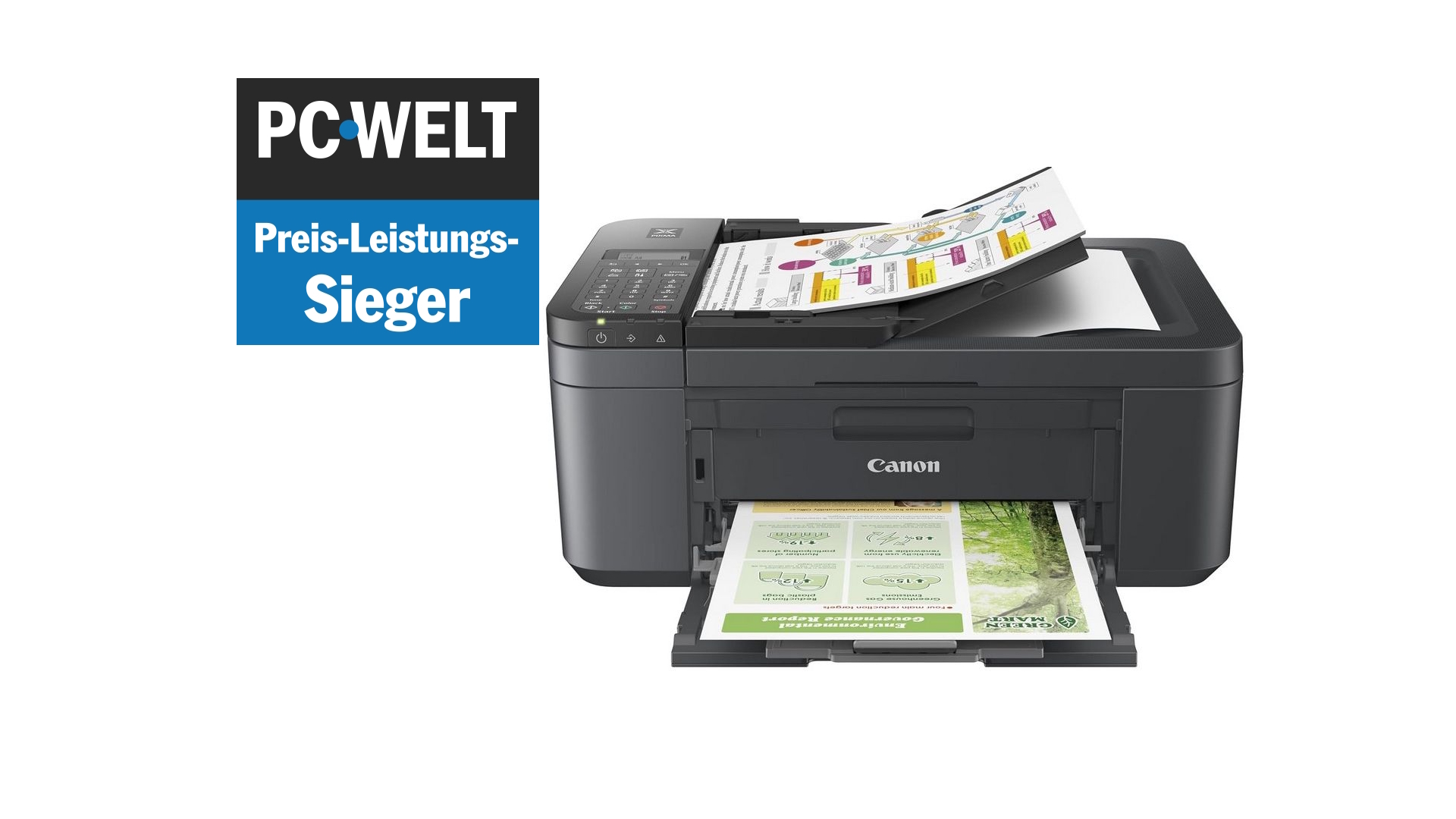  Canon Pixma TR4755i: Preis-Leistungs-Sieger