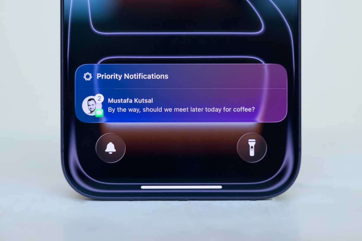 Priority Notifications on iOS