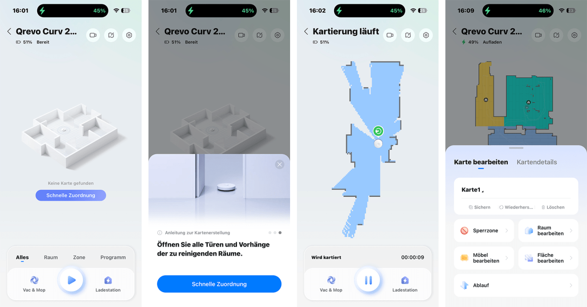 Test Roborock Qrevo Curv 2 Flow App4
