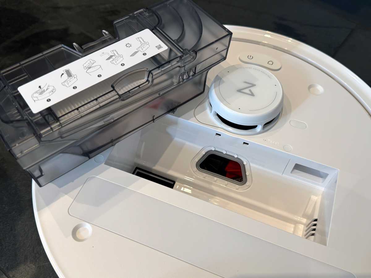 Test Roborock Qrevo Curv 2 Flow Oben