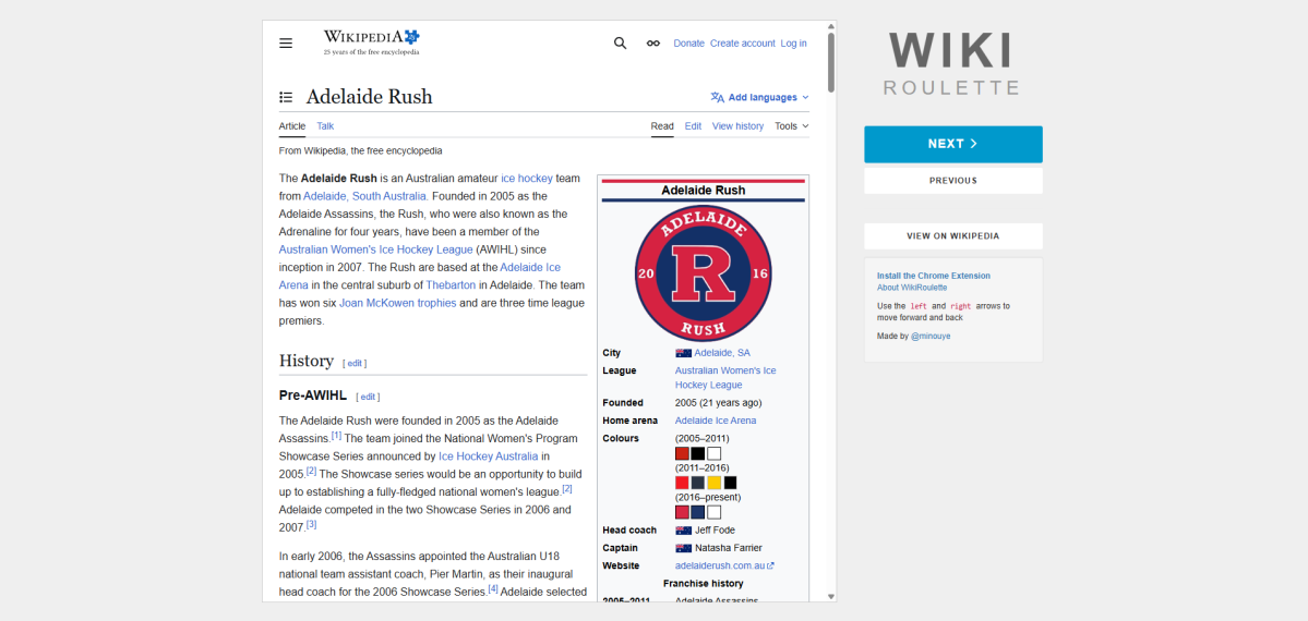 Wiki Roulette Get lost in random Wikipedia rabbit holes with WikiRoulette | PCWorld