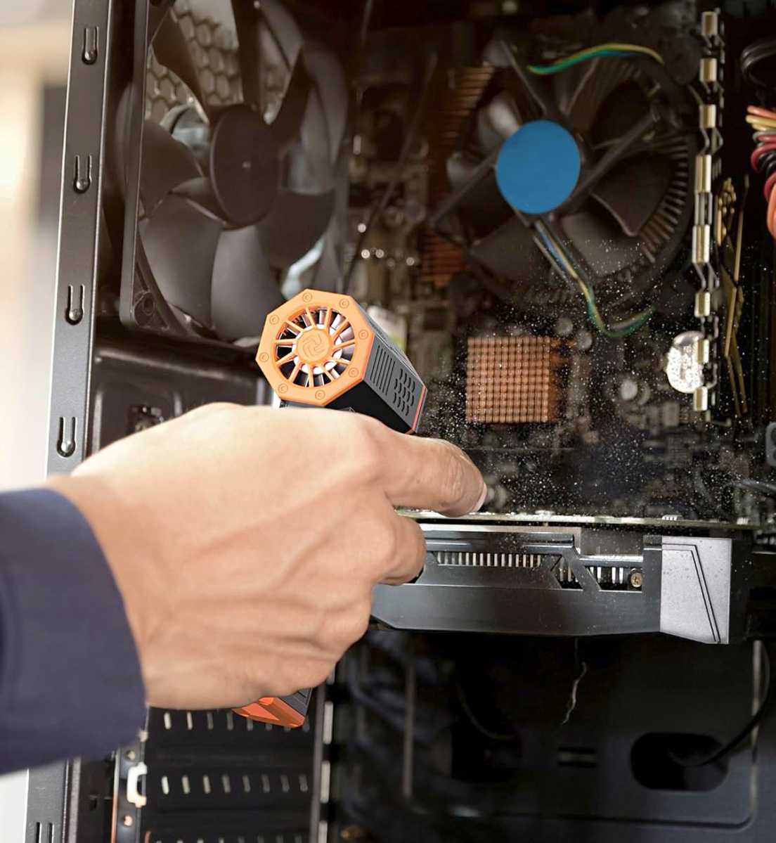 Elektrisches Staubgebläse