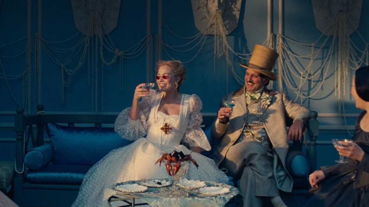 Wuthering Heights - Margot Robbie as Catherine Earnshaw, Shazad Latif as Edgar Linton