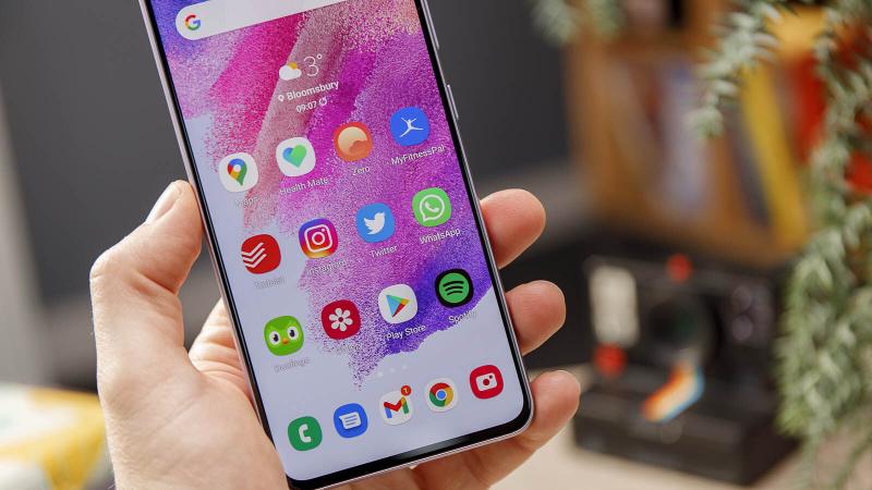 Samsung Galaxy S21 FE screen