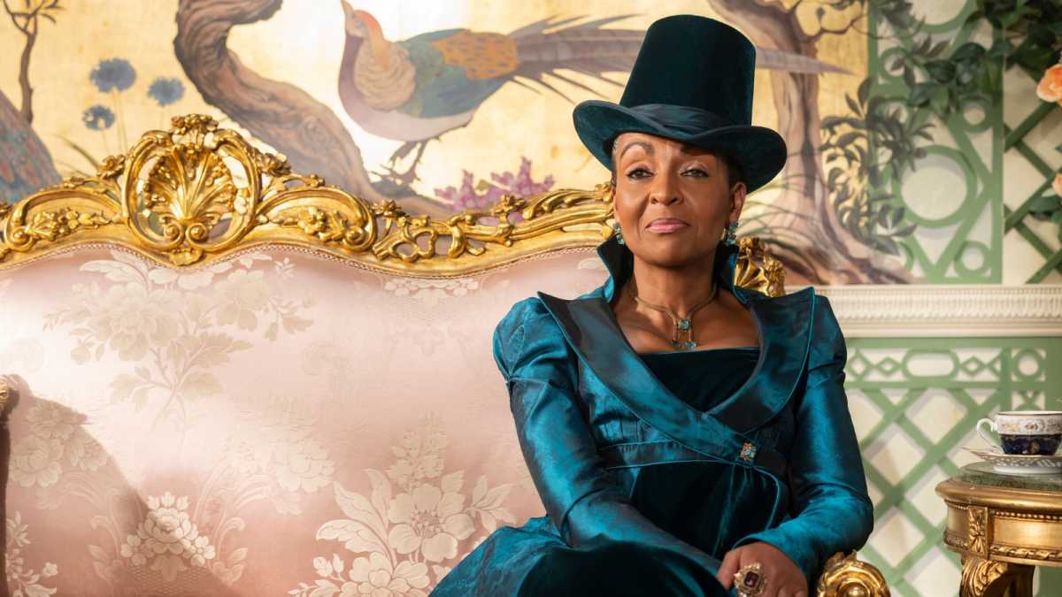 Adjoa Andoh as Lady Danbury in episode 407 of Bridgerton
