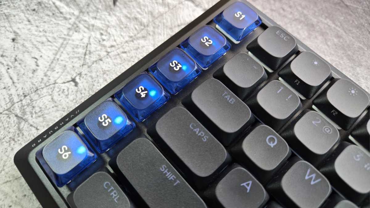 Corsair Vanguard keyboard S keys