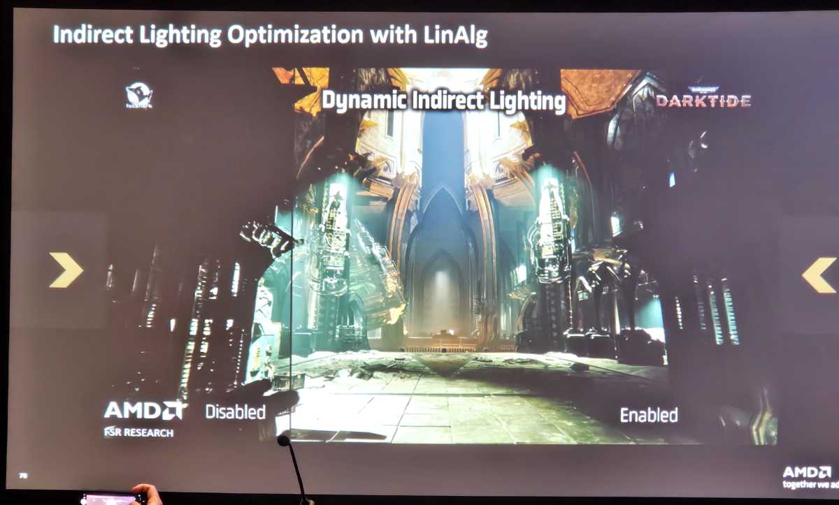 DirectX ML lighting AMD