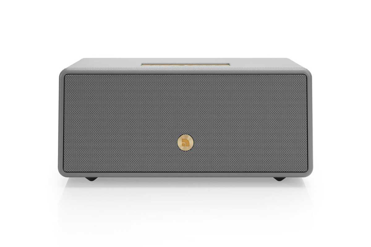 View of front panel of Drumfire speaker