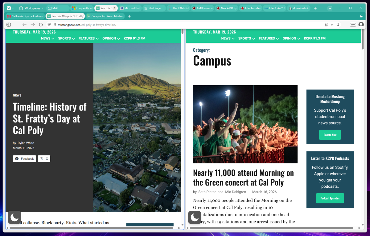 Follower tab in Vivaldi