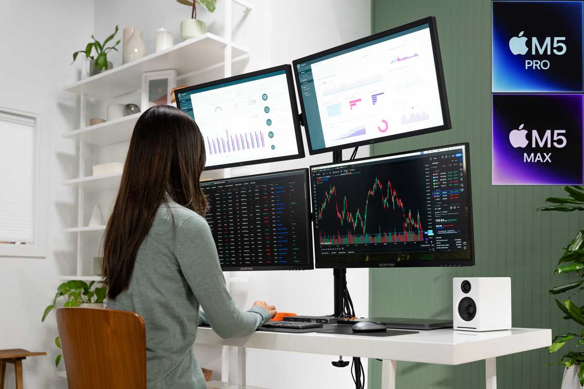 Four Monitors M5 Pro M5 Max Originally Satechi