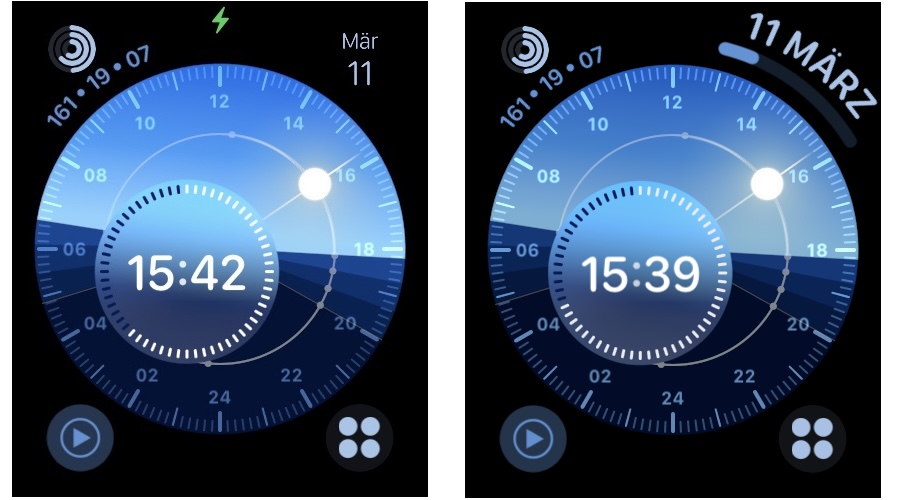 Apple Watch: Batteriestand erst ab einem Grenzwert anzeigen