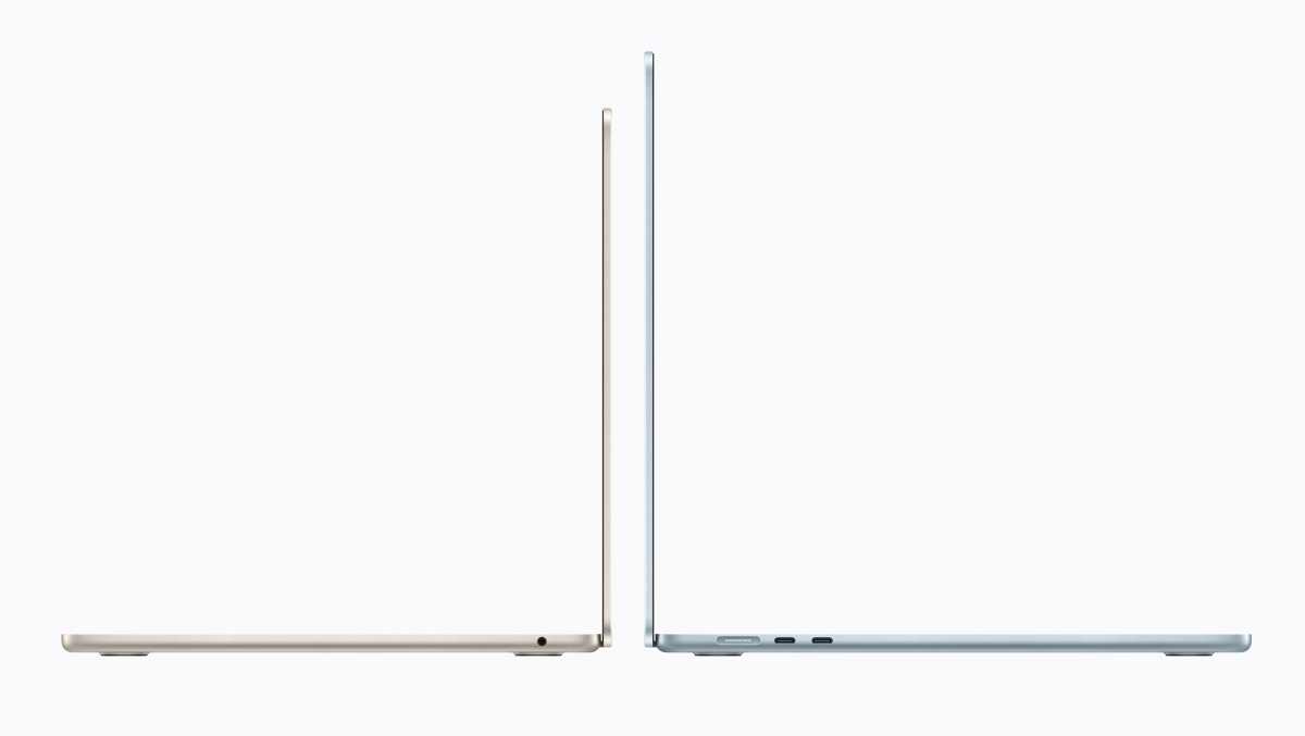 MacBook Air M5 side view