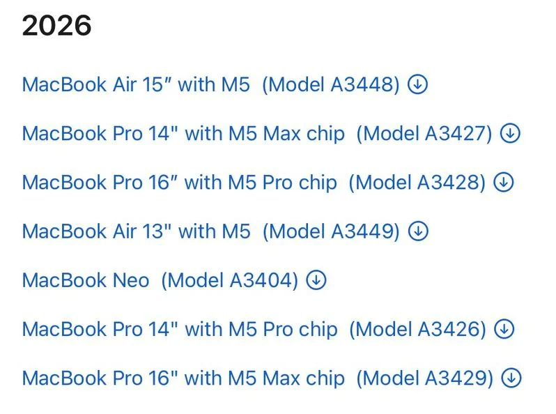 Whoops! Apple accidentally reveals ‘MacBook Neo’