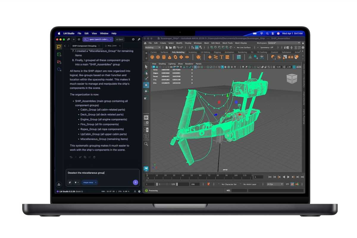 MacBook Pro M5 Pro Max Graphics Maya