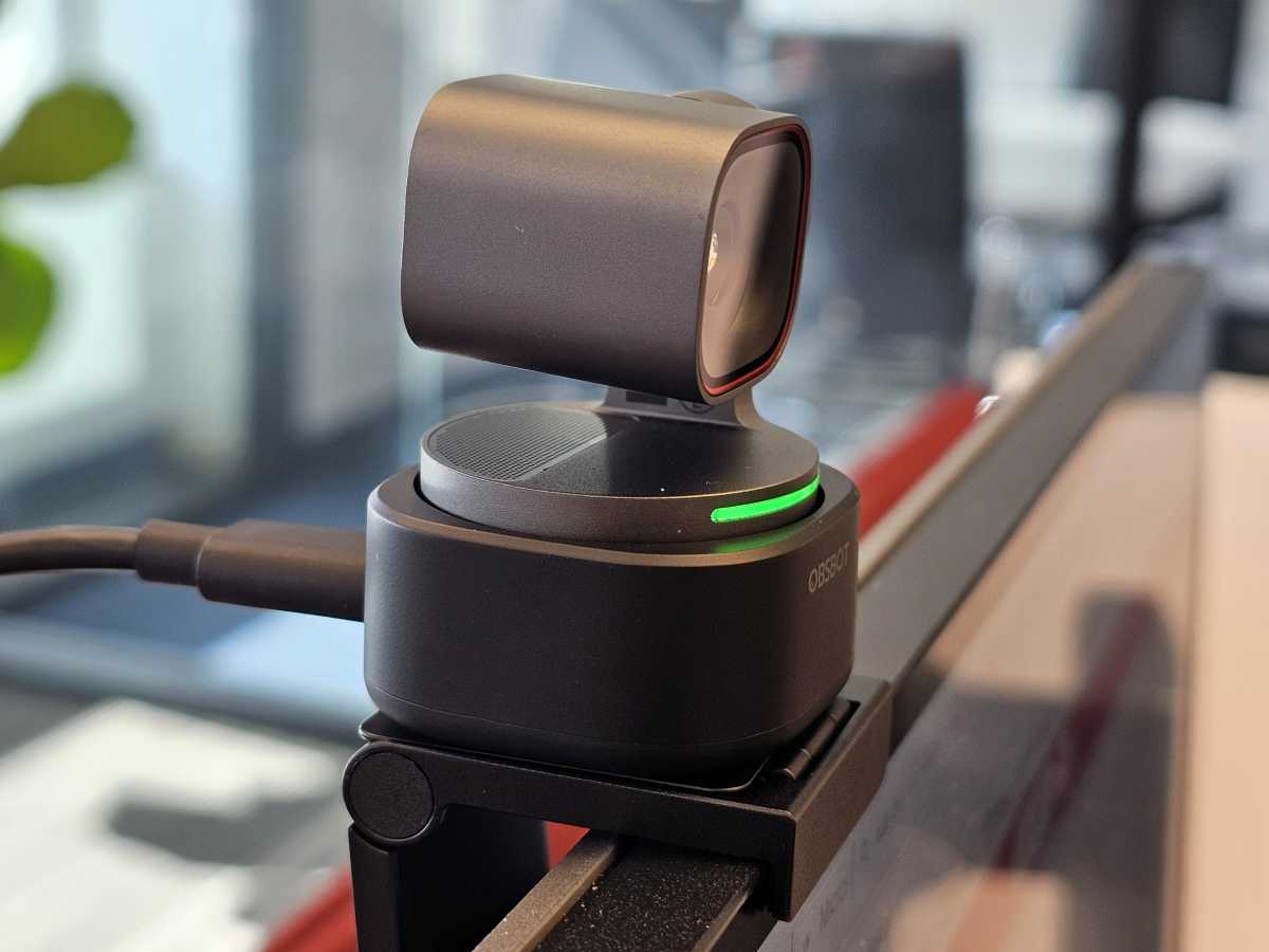 Obsbot Tiny 3 on monitor