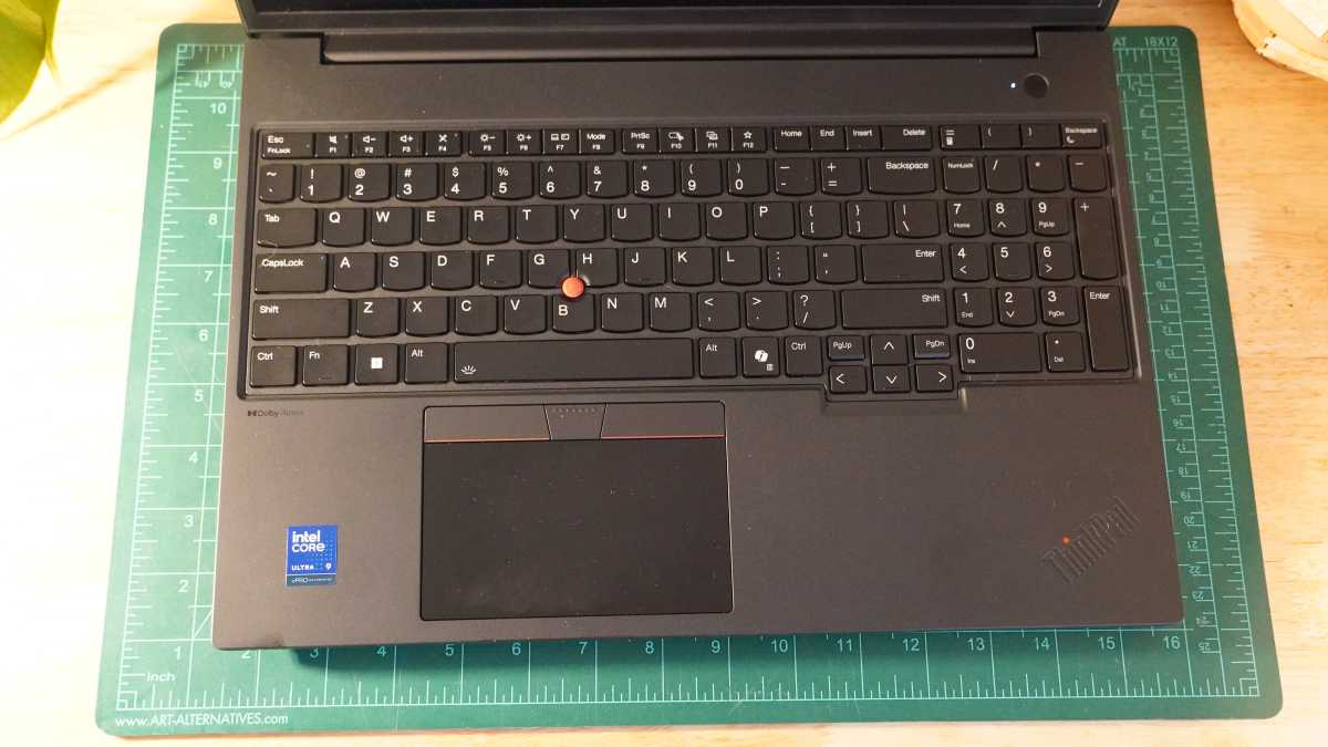 Lenovo ThinkPad P16v Gen 3 keyboard