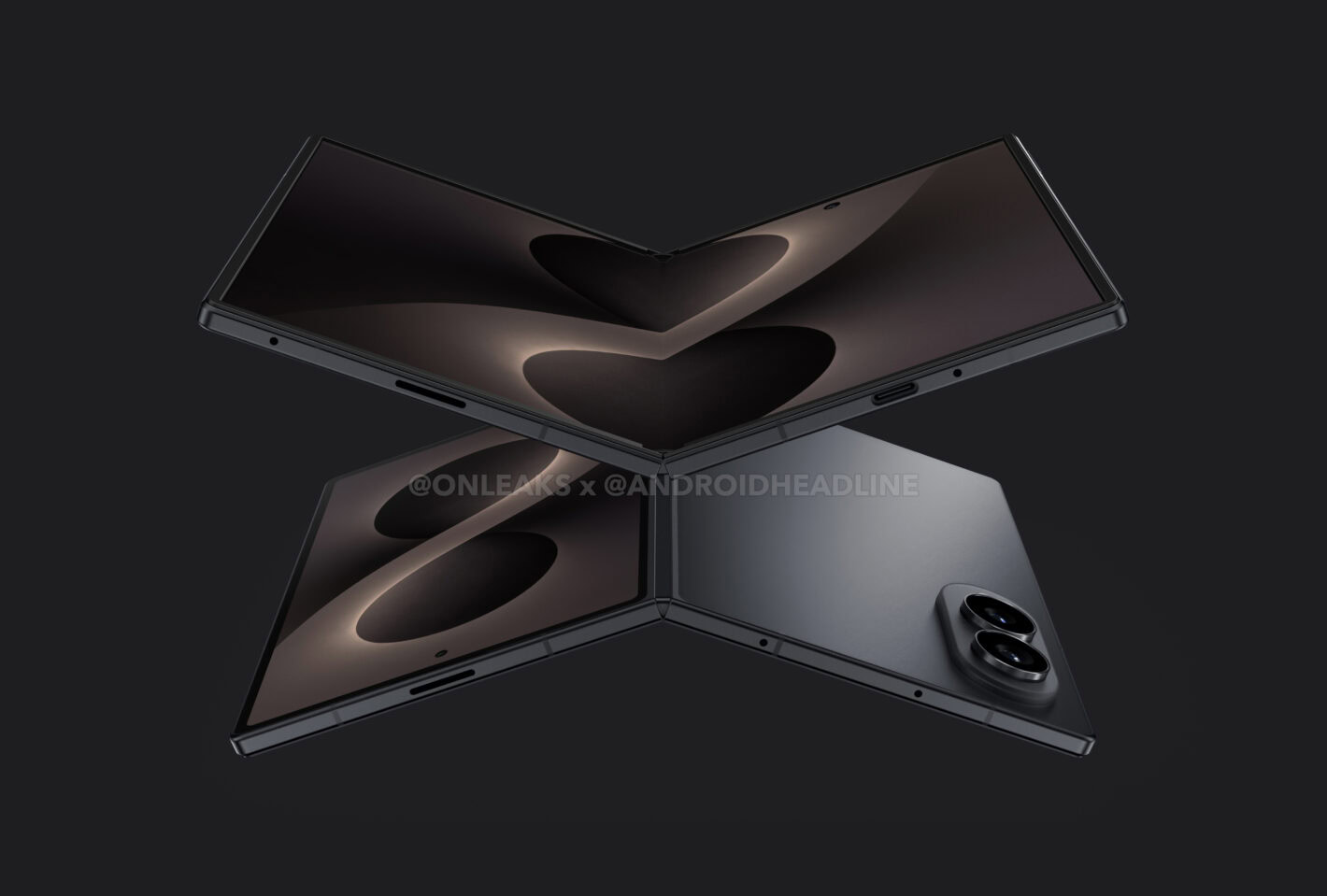 Samsung Galaxy Z Fold 8 Wide Version Render 2