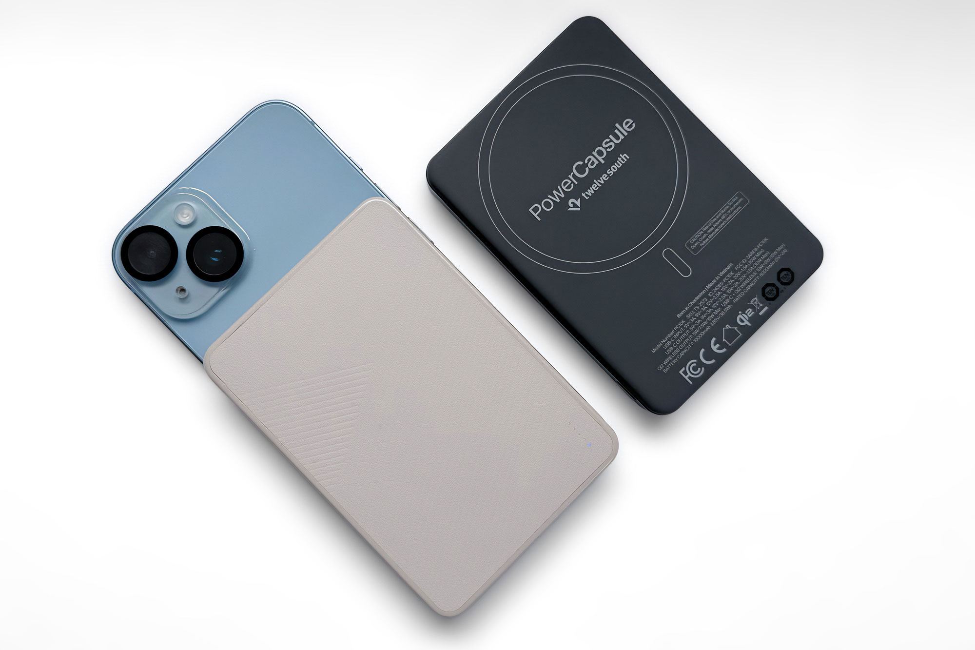 Twelve South PowerCapsule 5k mAh - Slim 5K wireless power bank that feels great