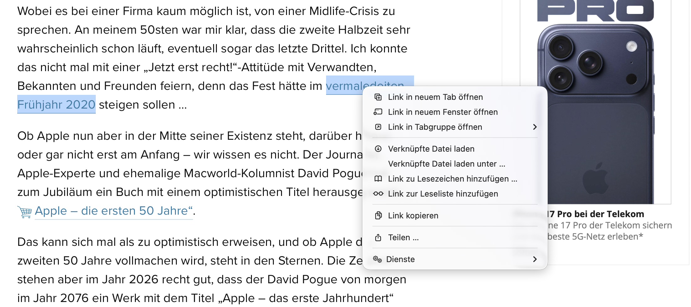 Menü-Icons unter macOS 26 Tahoe ausblenden