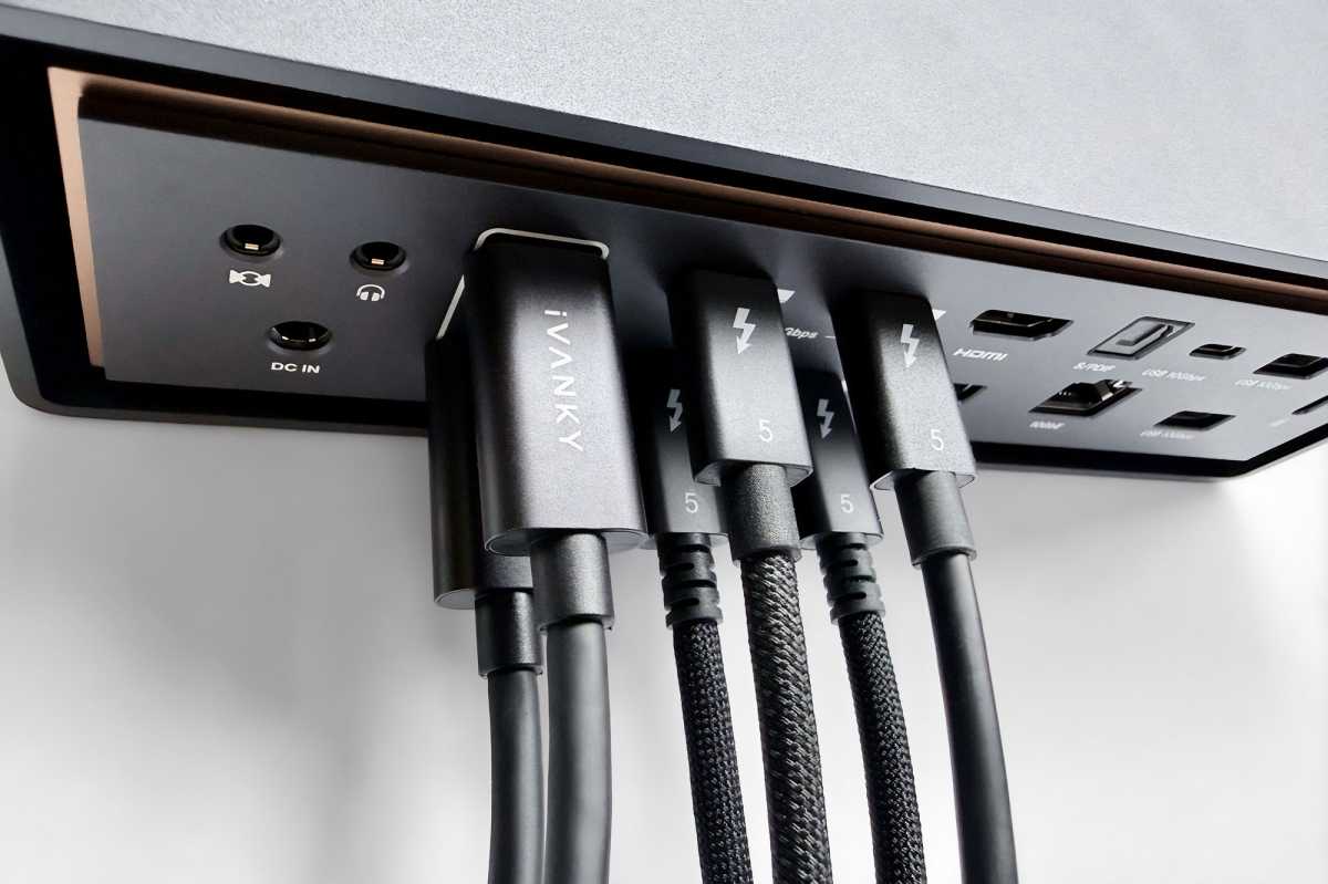 iVanky FusionDock Ultra Thunderbolt 5 ports