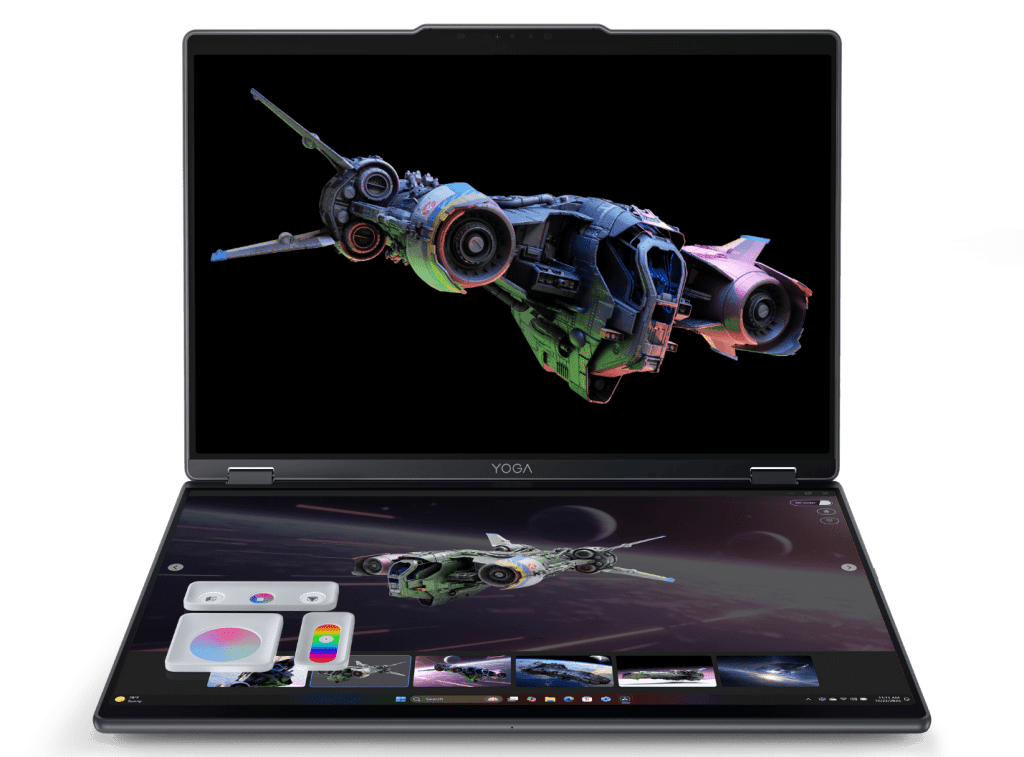 Yoga Book Pro 3D Concept with Snap-On Pads