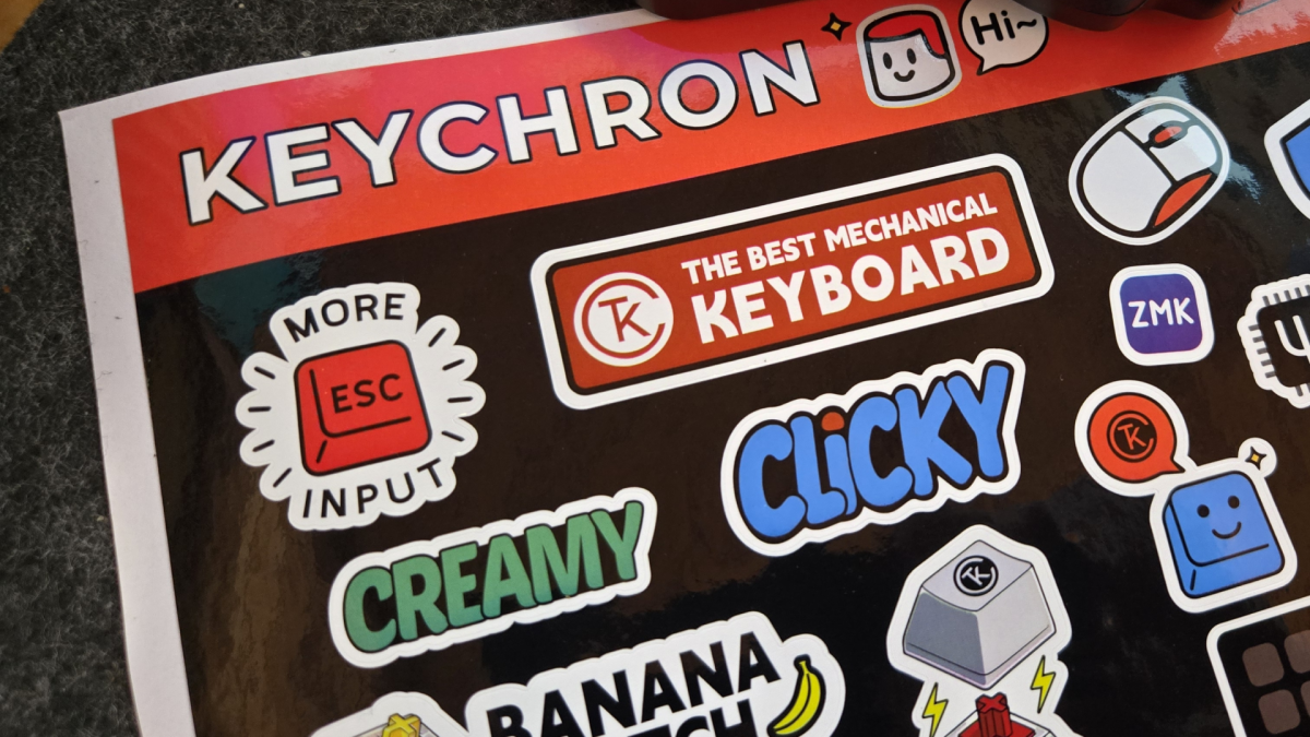 Keychron stickers