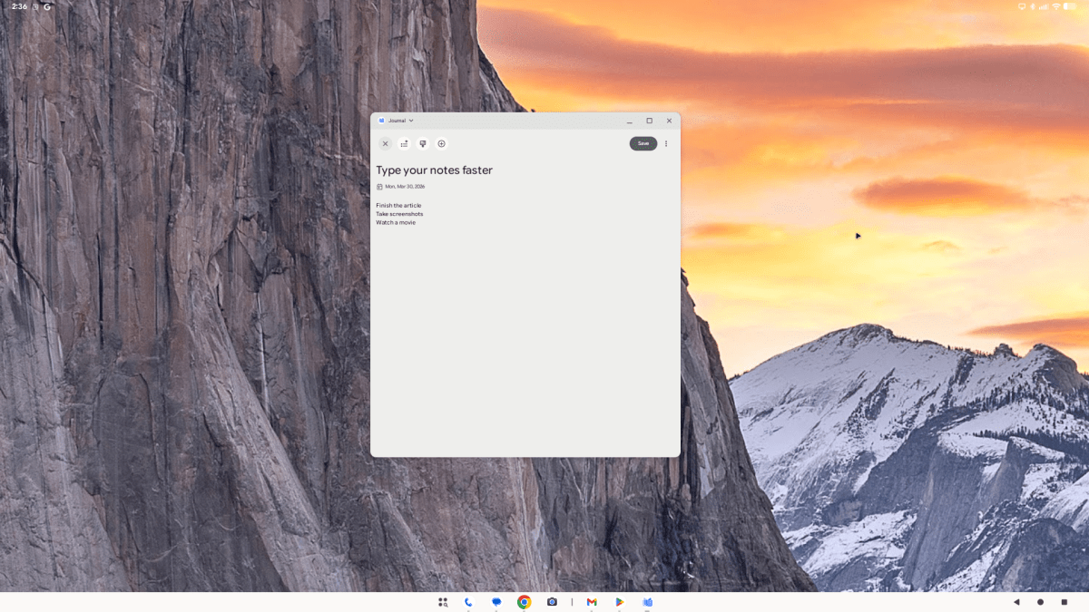 The Journal app competes with the same idea for iPhone