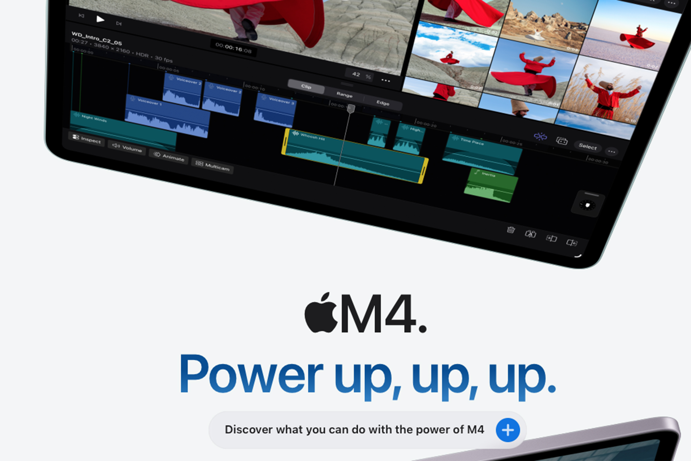 apple website for m4 ipad air