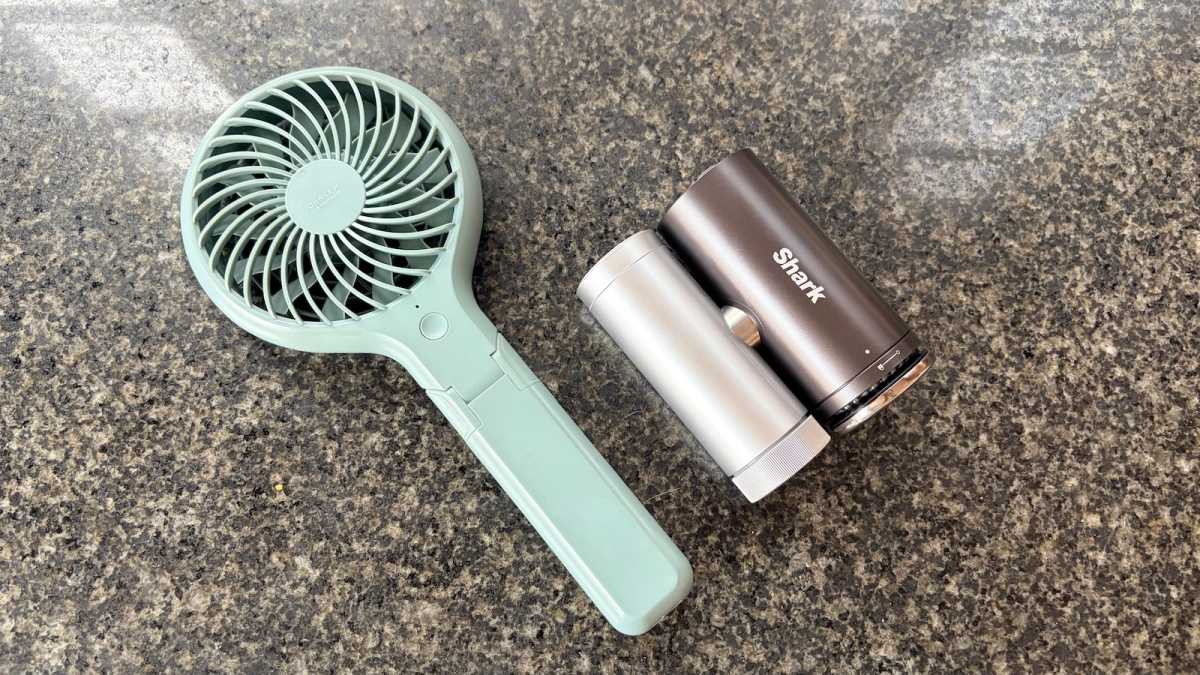 Shark ChillPill versus Anyday hand fan