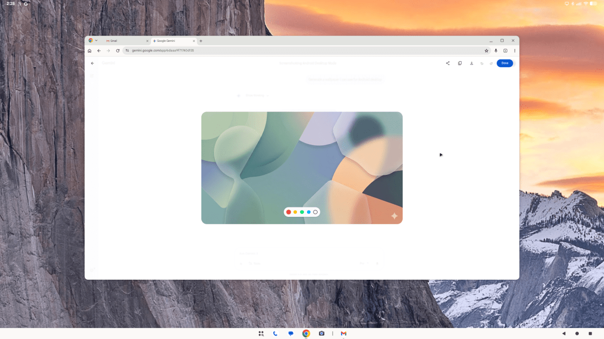 Desktop wallpapers look amazing