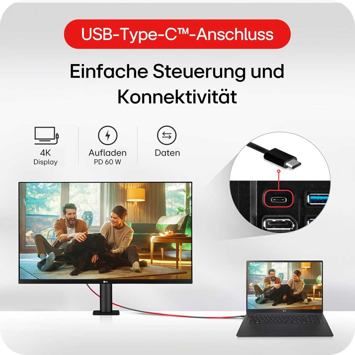 Ergonomie trifft auf 4K-Auflösung: Der LG Ultrafine Ergo 32 Zoll Monitor fällt auf 359 Euro