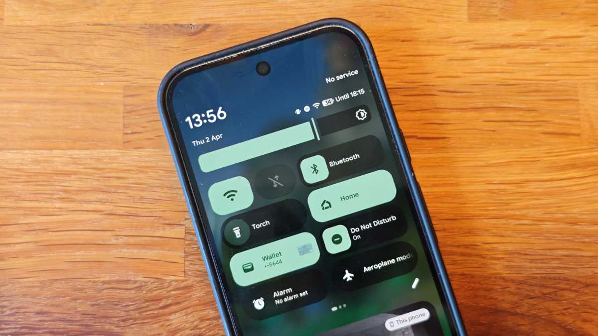 Android 17 WiFi and mobile data quick settings