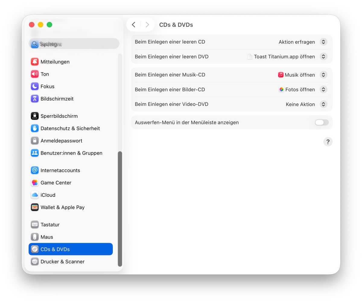 Macbook Neo: So schauen Sie Filme auf DVD an und nutzen CDs