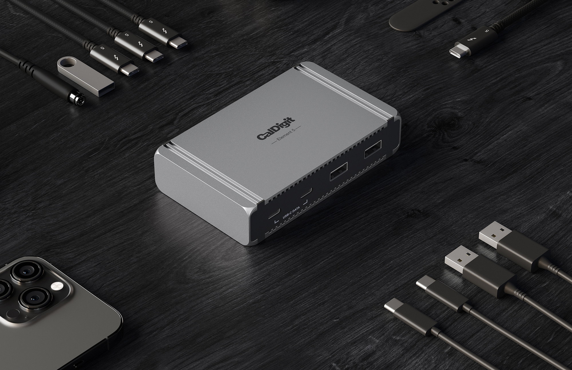 CalDigit Thunderbolt 5 Element 5 Hub - Ultimate USB-C hub