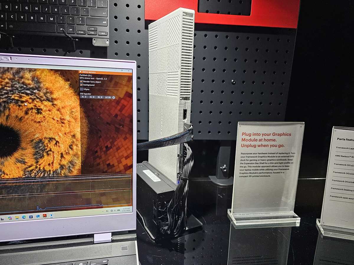 Framework Oculink External graphics module dock