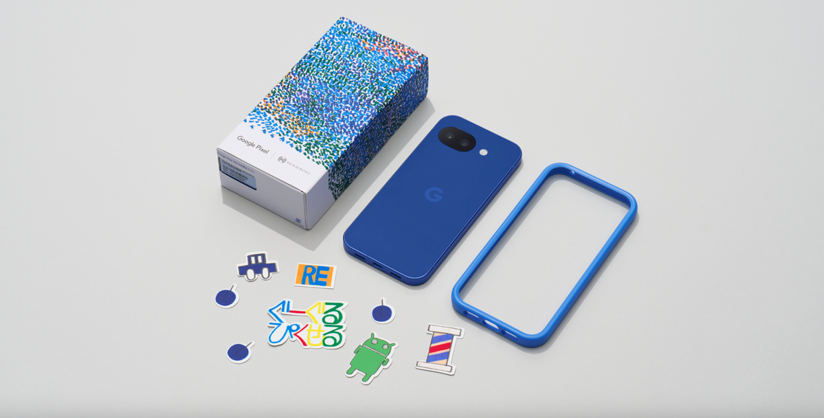 Google Pixel 10a Isai Blue Special Edition bundle