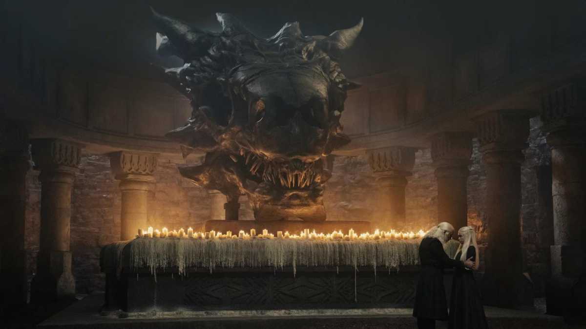 House of the Dragon - Balerion skull
