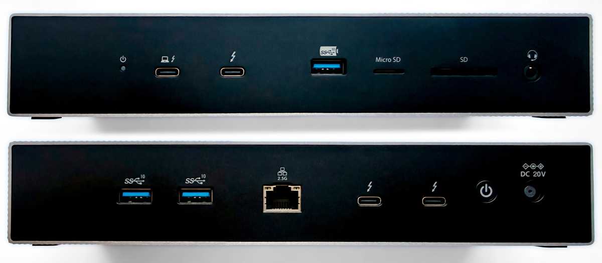 Kensington SD5000T5 EQ Thunderbolt 5 Docking Station ports