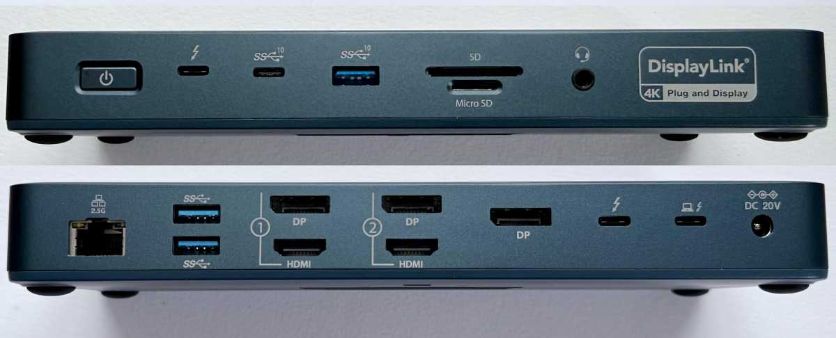 Kensington SD5900T EQ Thunderbolt 4 Dock with DisplayLink Ports