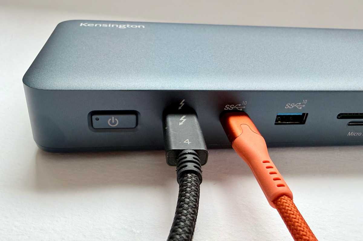 Kensington SD5900T EQ Thunderbolt 4 Quad 4K 40Gbps DisplayLink Dock USB C